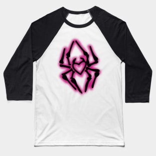 heart spider sticker Baseball T-Shirt